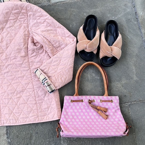 Dooney & Bourke Pink Mini Tassel Tote - Picture 8 of 8